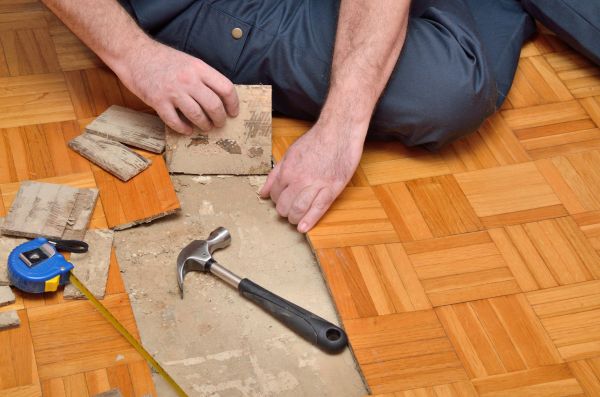 Cost of Handyman Floor Repair in Parker
