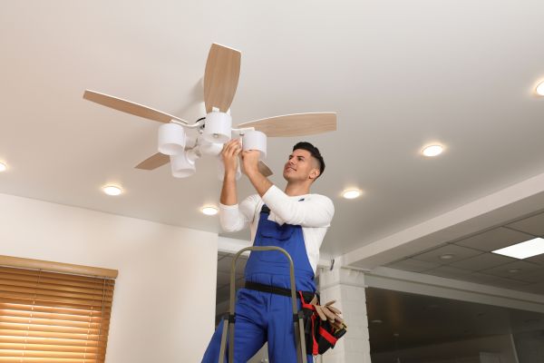 Cost of Ceiling Fan Bulb Replacement in Parker