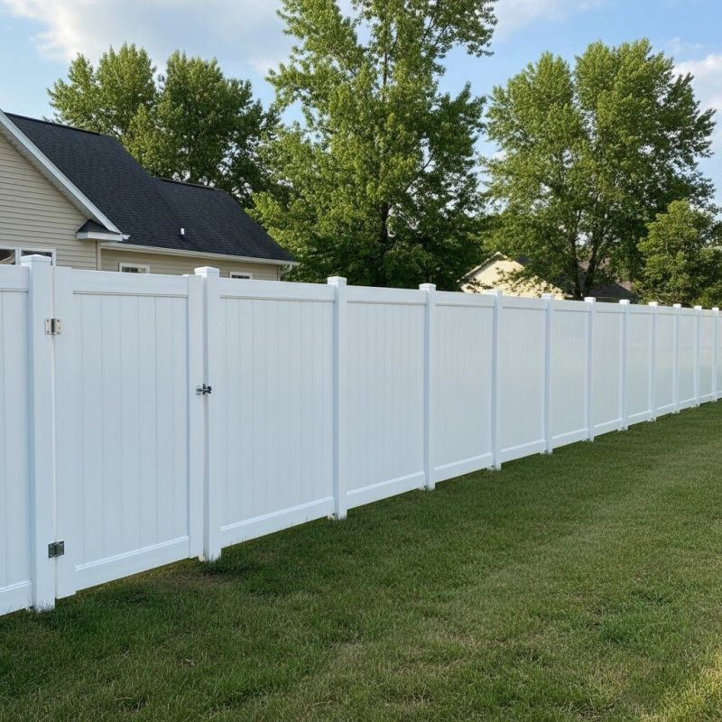 Privacy Fence Installation detail